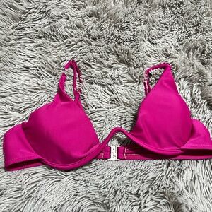 SHEIN Pink Bikini Top